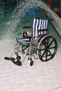 Stainless Steel Aquatic Wheelchair